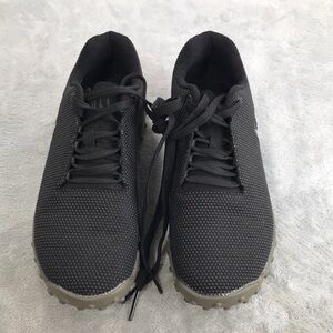 NoBull Women's Outwork Lace up Black Shoes Size 7 NWOT